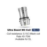 Lost Vape Ursa UB Tank Replacement Coil 5pcs