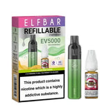 Elf Bar EV5000 Refillable Rechargeable Disposable Vape Kit